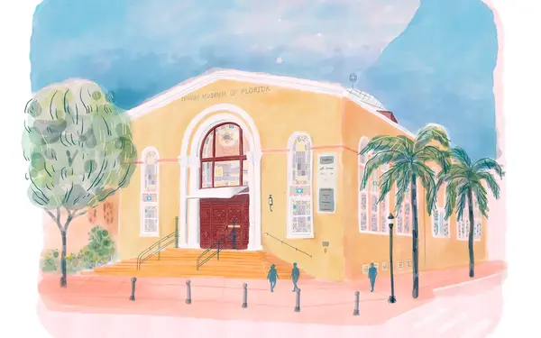 Jewish Museum of Florida Illustration