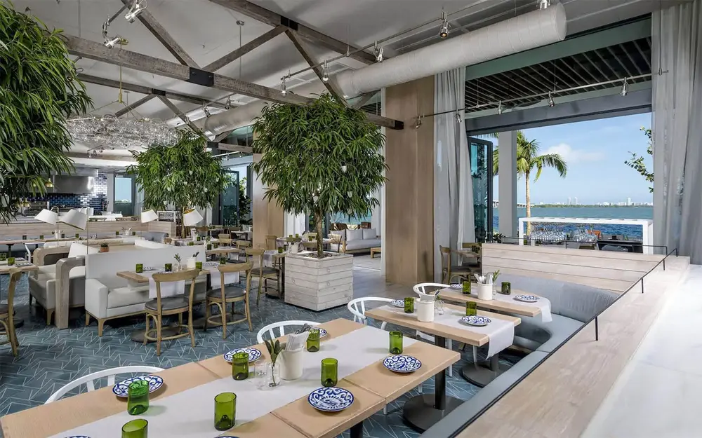 Dining area at Amara at Paraiso