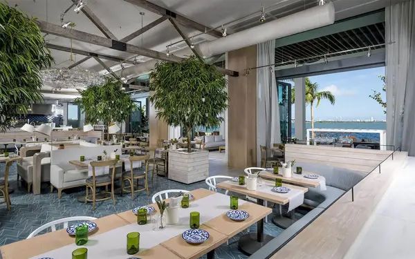 Dining area at Amara at Paraiso