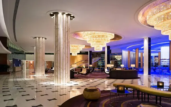 Miami Modernism architecture at Fontainebleau Miami Beach