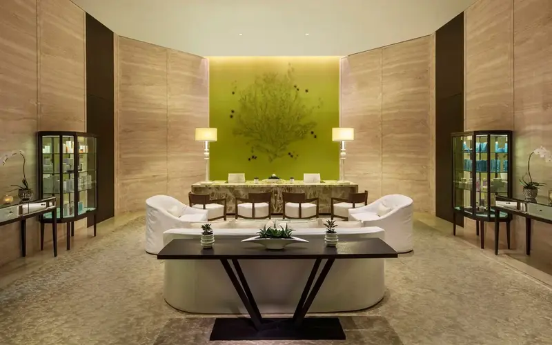 Check in area at Remede Spa