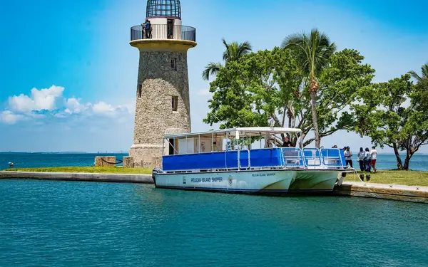 Pelican Skipper by the Boca Chita Lighthouse