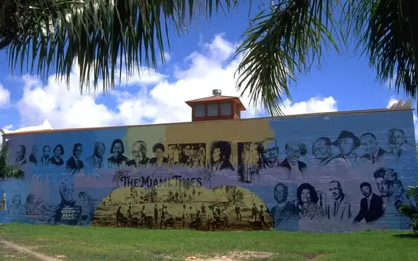 Miami Times mural in Liberty City