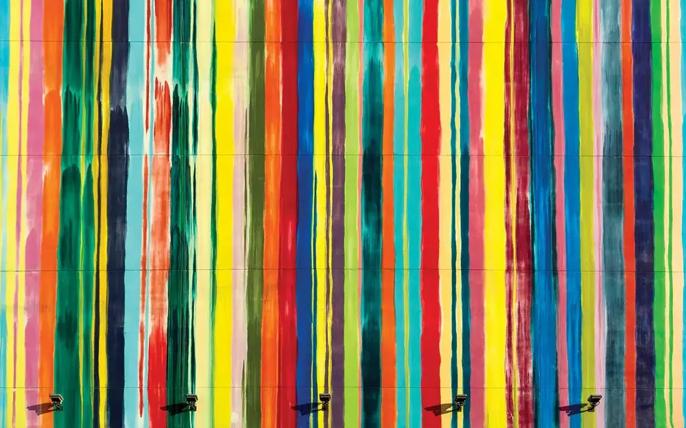Mural at Dua Miami, an Autograph Collection Hotel by Laura Paresky Gould