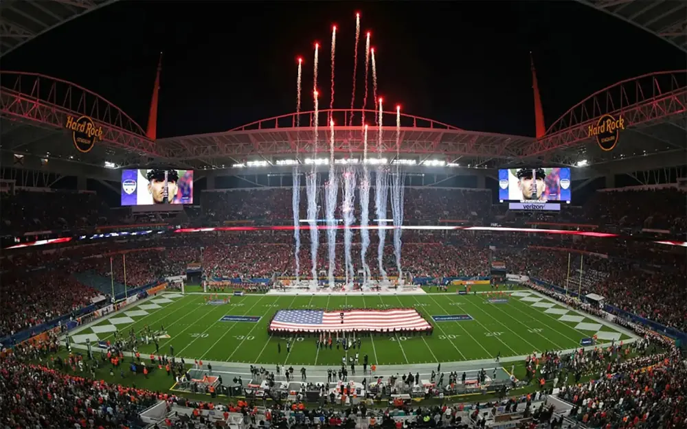 College Football Championship Game at Hard Rock Stadium