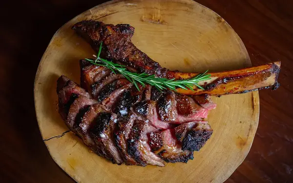 Kosher Tomahawk at Papi Steak