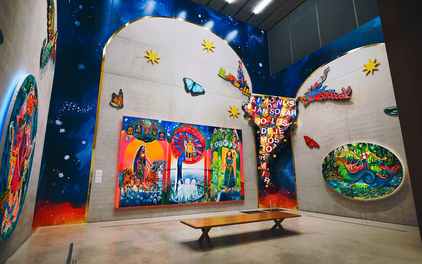 PAMM's colorful art exhibits