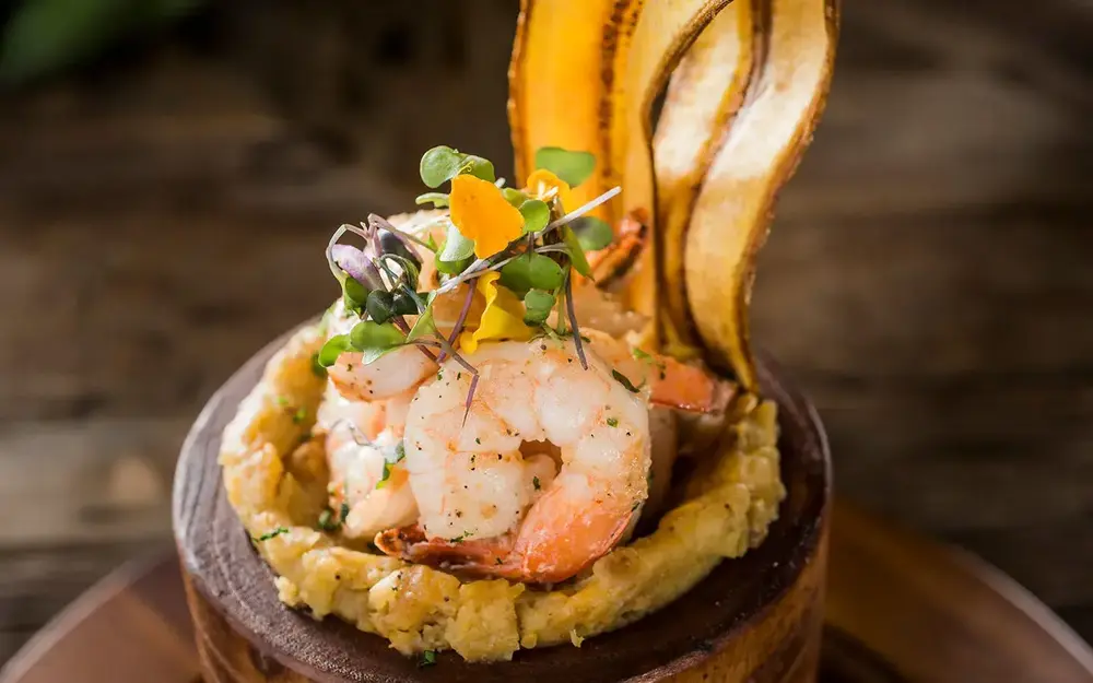 Shrimp Mofongo