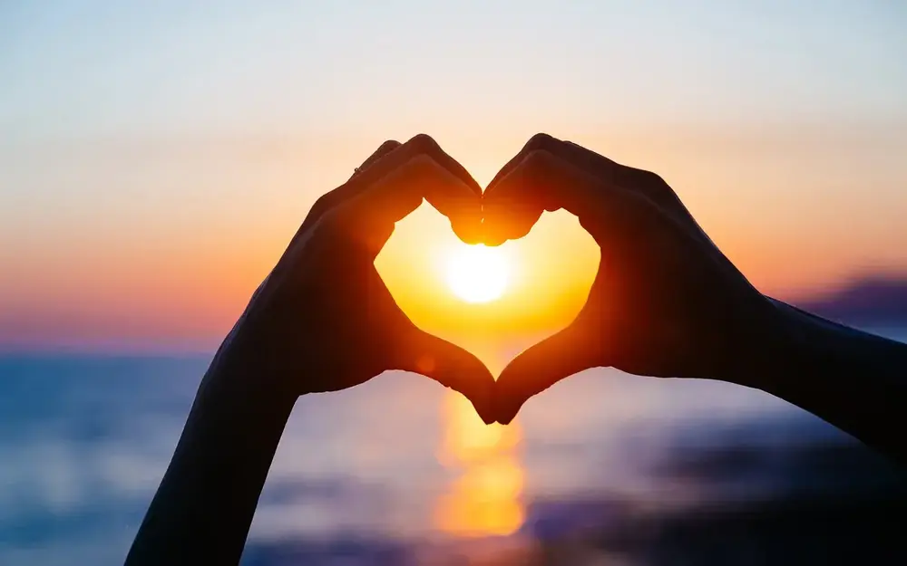 Romantic Heart Hands