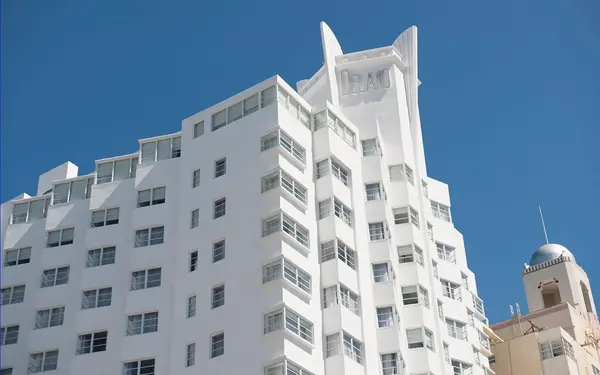 Exterior of the new hotel Delano