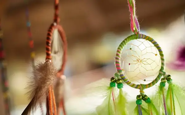 Dream catchers at Miccosukee Indian Village