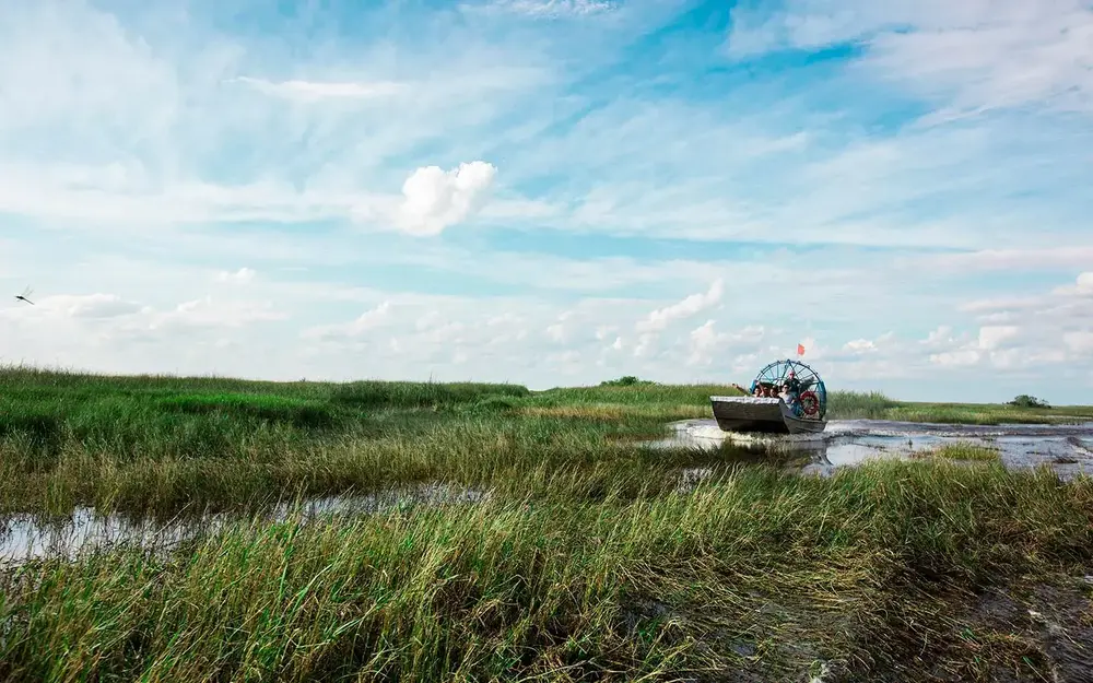 Coopertown Airboat ride through the Everglades