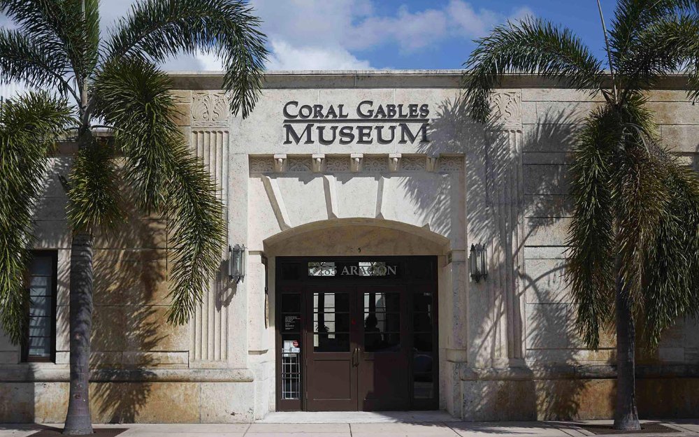 The Coral Gables Museum entrance