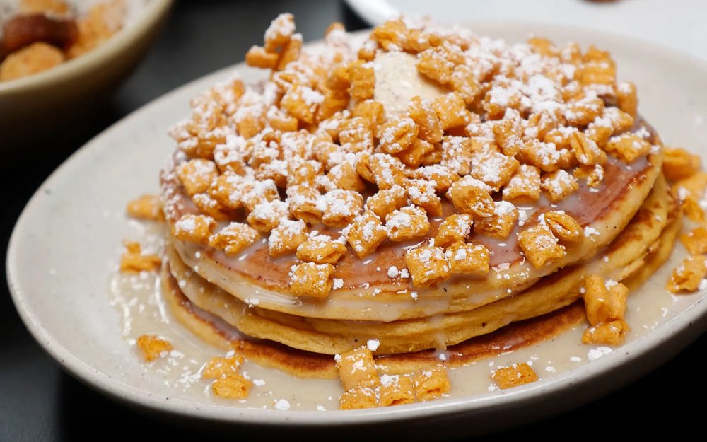 Cap'n Crunch pancakes at Eating House