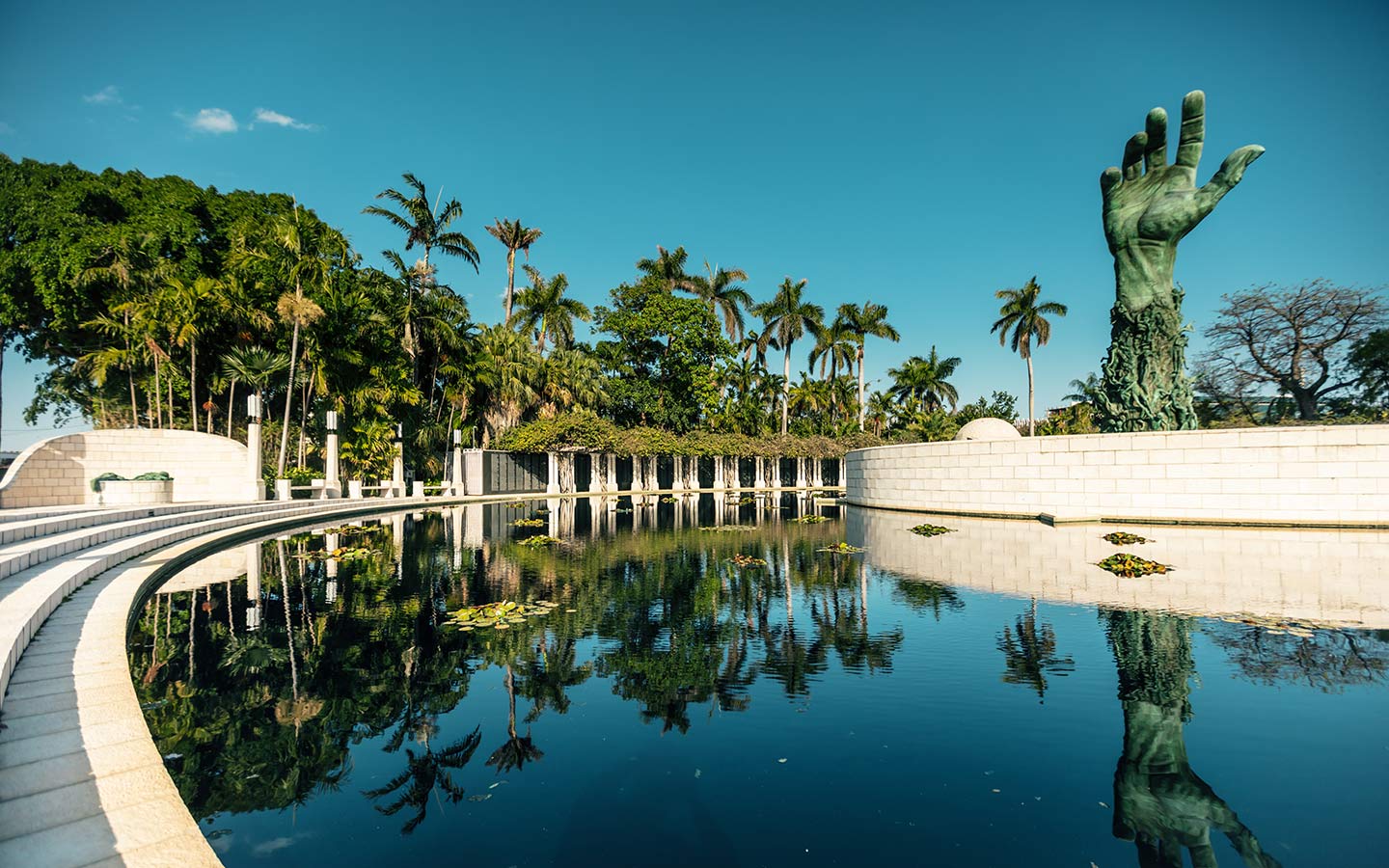 The Holocaust Memorial on Miami Beach