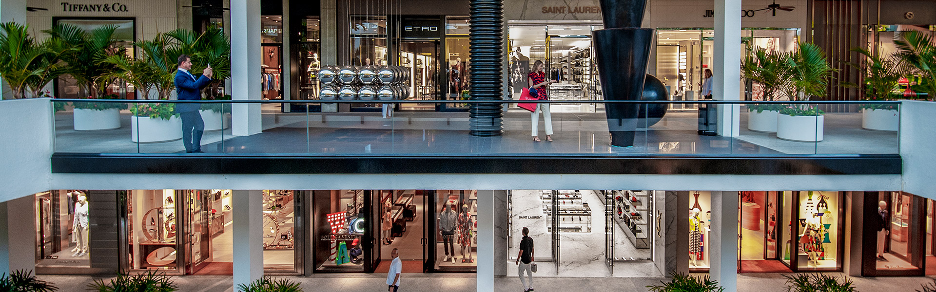 Interior view of Bal Harbour Shops