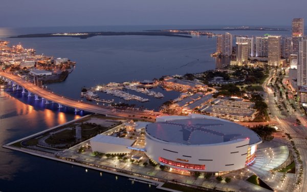 Vista aérea del FTX Arena