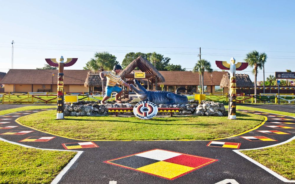 Miccosukee Indian Village entrance