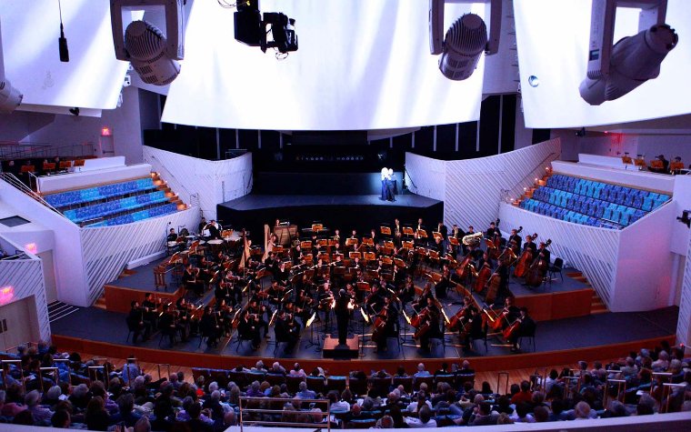 New World Symphony Auftritt im New World Center