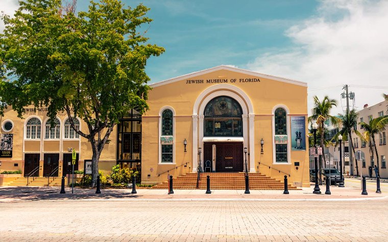 Exterior view of the Jewish Museum of Florida-FIU Exterior view of the Jewish Museum of Florida-FIU