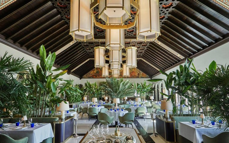 Lido Restaurant inside Four Seasons Hotel at The Surf Club