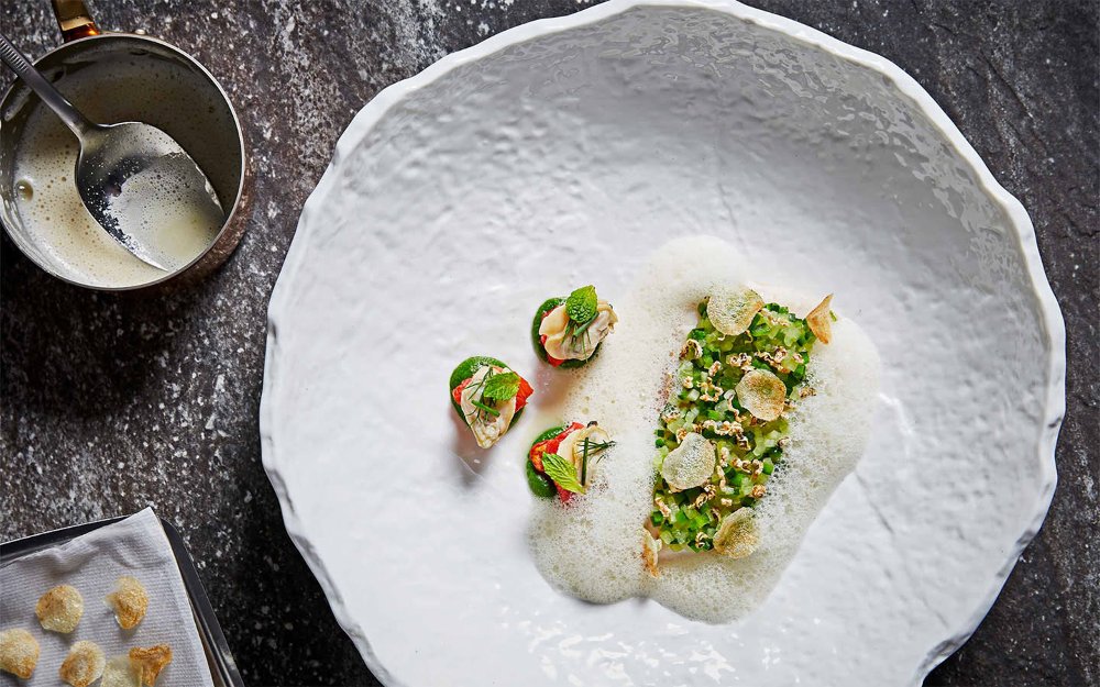Foamy dish
