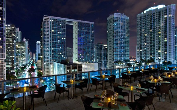 Skyline di Brickell da Area 31