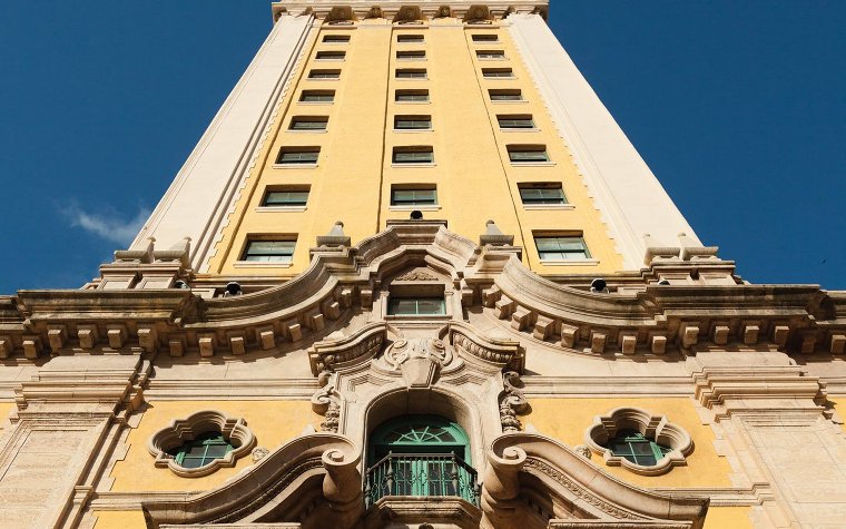 Exterior detailed architecture of The Freedom Tower Exterior detailed architecture of The Freedom Tower