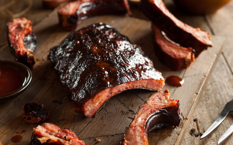 Juicy barbecue ribs Juicy barbecue ribs