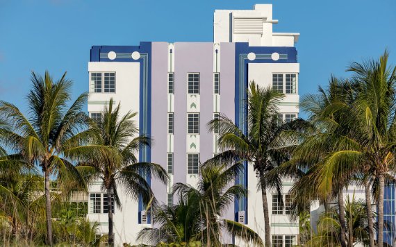 Celino Art-Deco-Außenarchitektur
