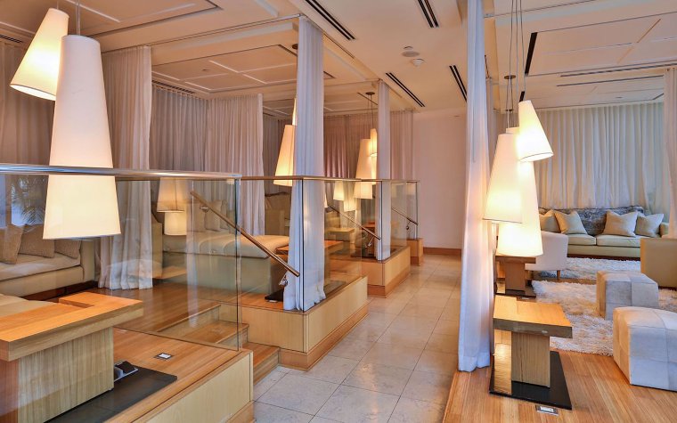 Spa relaxation space at Ritz-Carlton Bal Harbour Spa relaxation space at Ritz-Carlton Bal Harbour