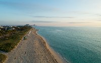 Surfside Beach Ocean Aerial