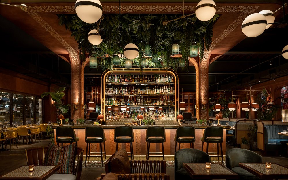 Bar area at CHICA