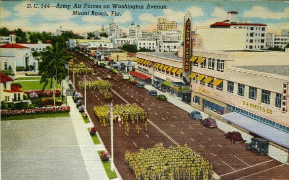 Miami Beach, Florida Postcard The Caribbean Hotel