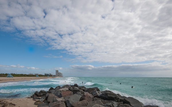 View of Haulover Beach 