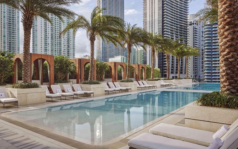 SLS LUX rooftop swimming pool SLS LUX rooftop swimming pool