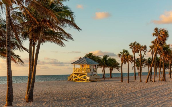 Lifeguard House in Key Biscayne