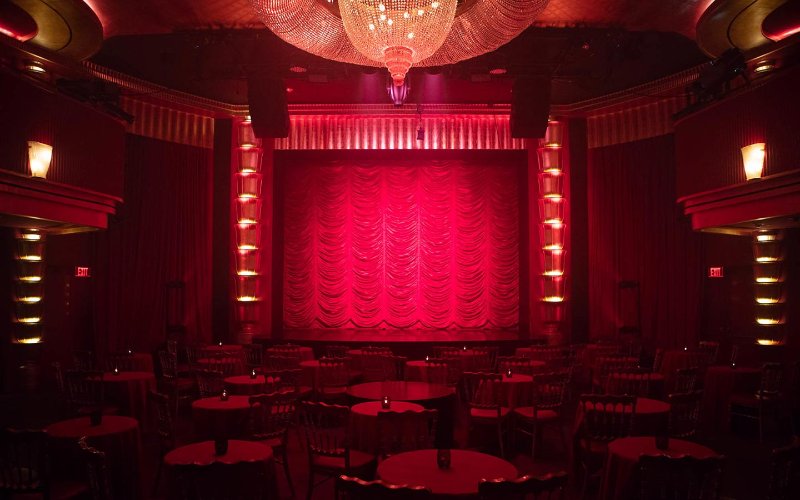 Faena Theater stage