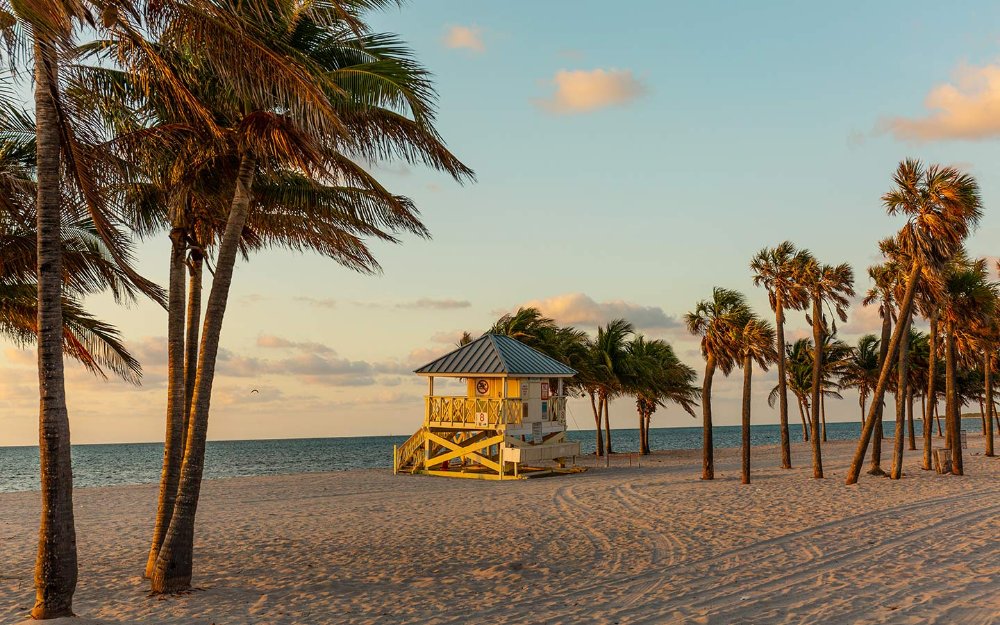 Maison de maître nageur à Key Biscayne