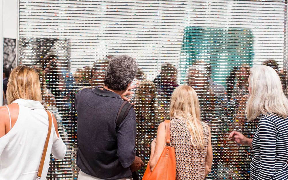 White Cube Gallery's display at Art Basel Miami Beach