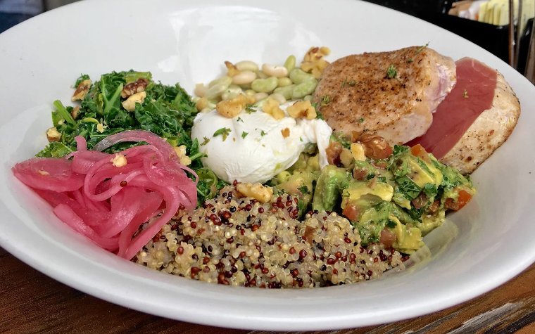 Salad at Josh's Deli