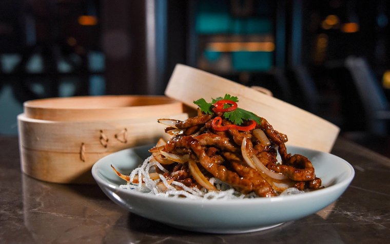 Chicken dish at Hakkasan Chicken dish at Hakkasan