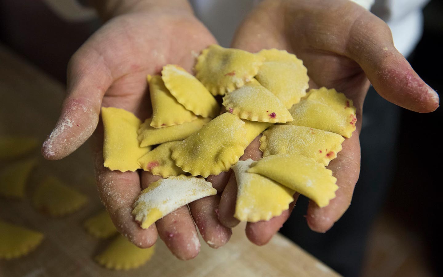 Macchialina homemade ravioli Macchialina homemade ravioli