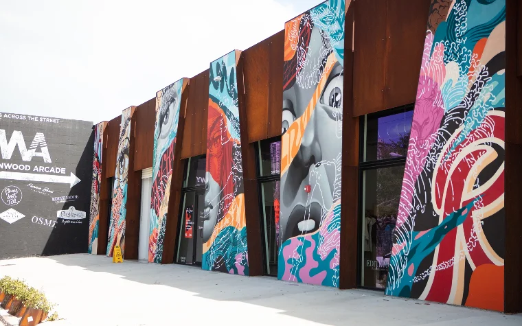Murals in Wynwood Murals in Wynwood