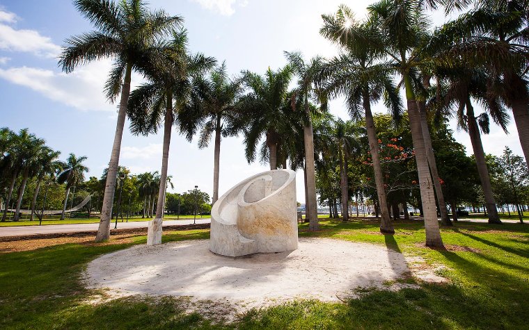 Marble Slide Mantra at Bayfront Park