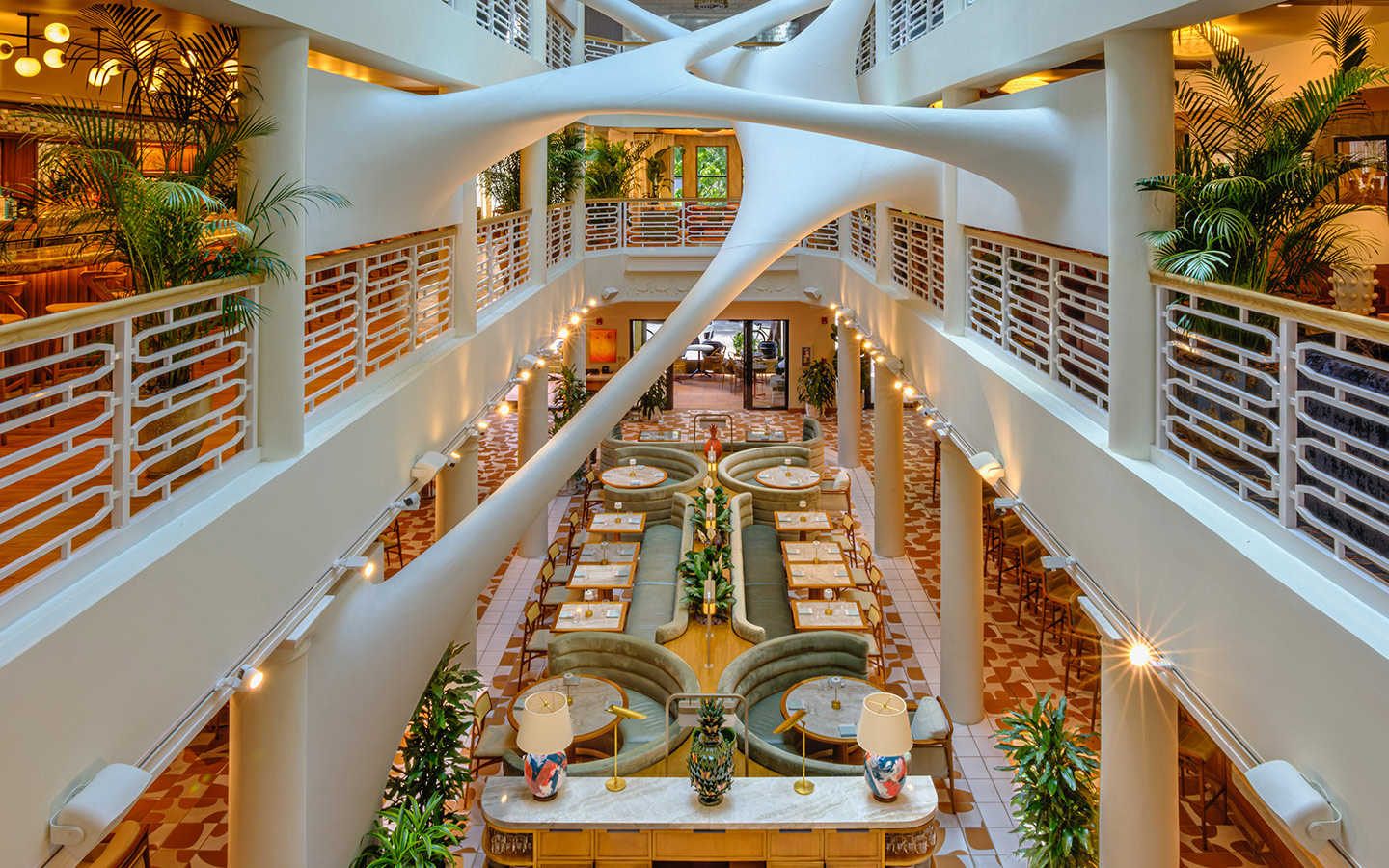 Interior view of Elastika