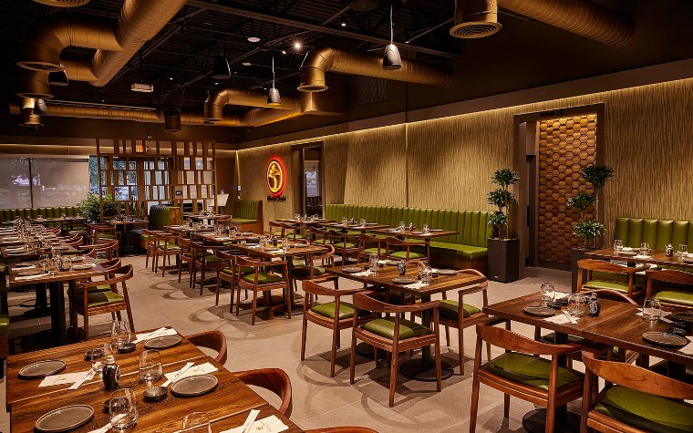 Bonsai Sushi Bar dining area
