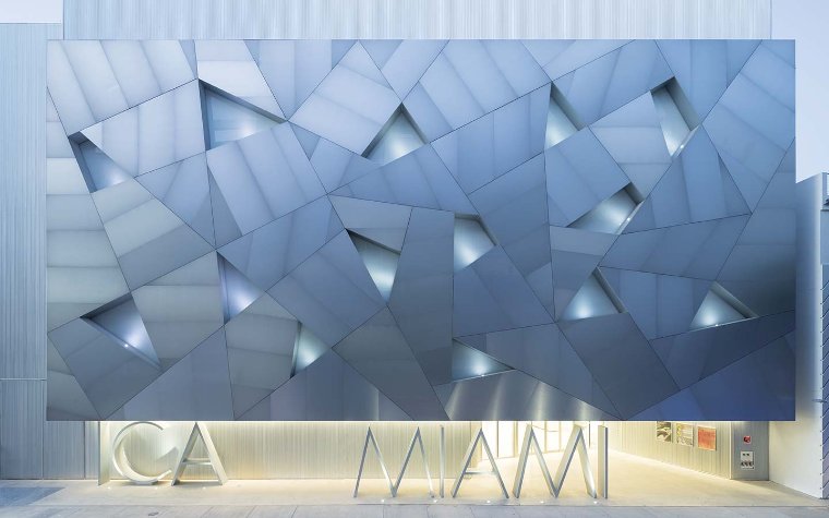 Exterior of ICA Miami