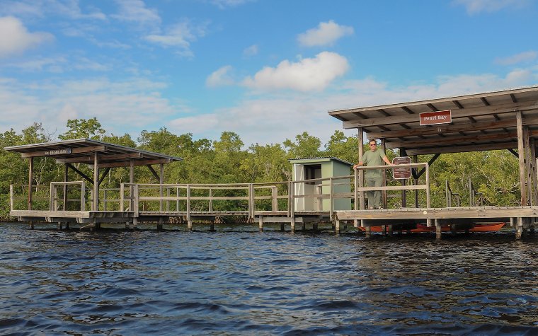 Chickee Platforms at Pearl Bay