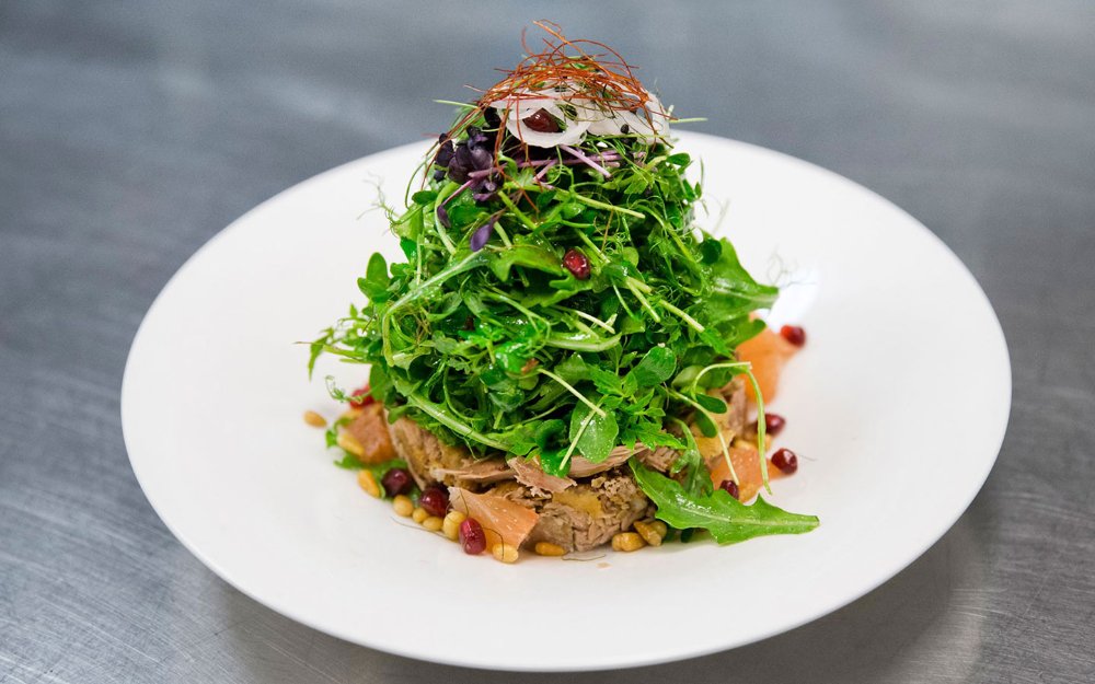 Crispy Duck Salad a Hakkasan